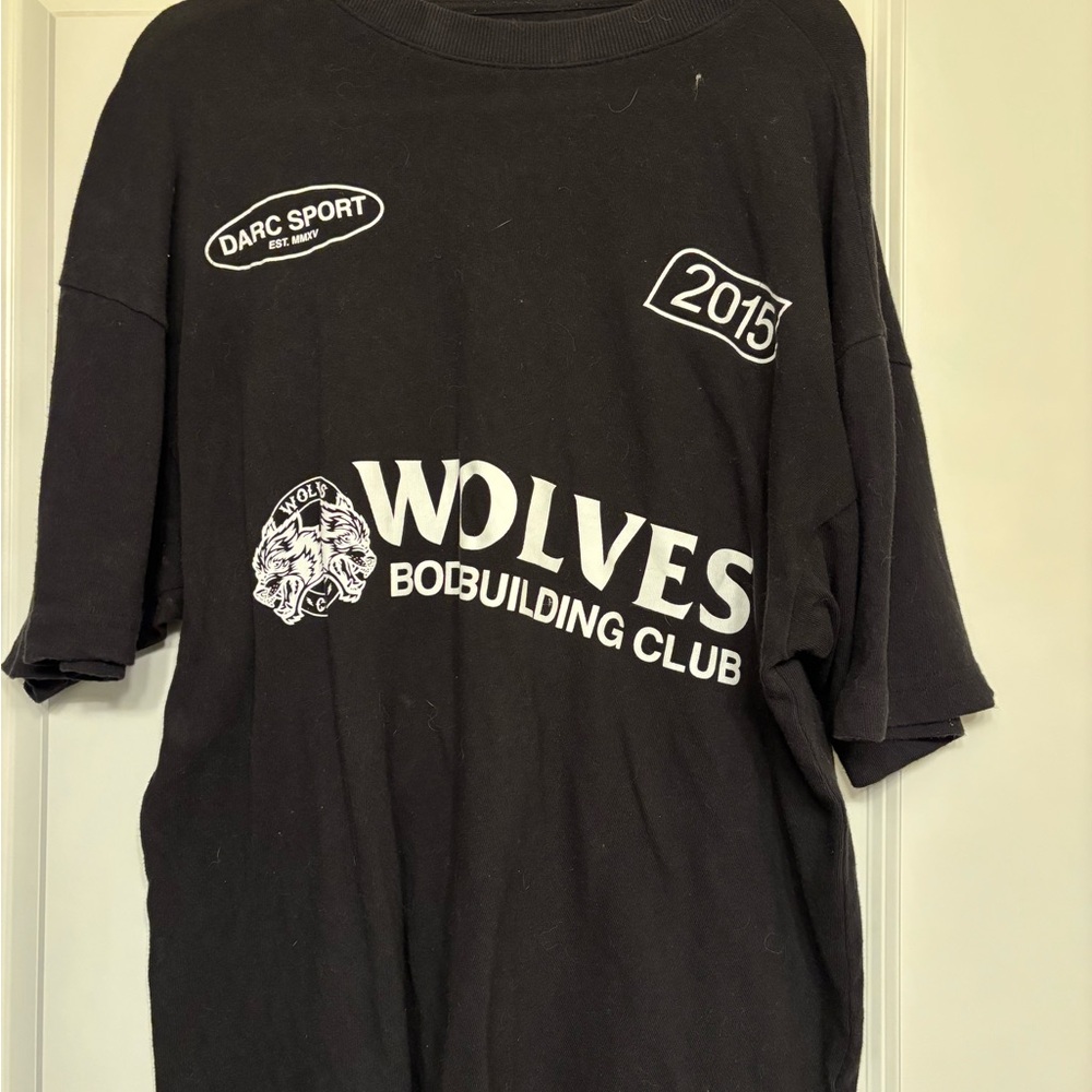 Darc Sport Black Wolves Bodybuilding Club Tee